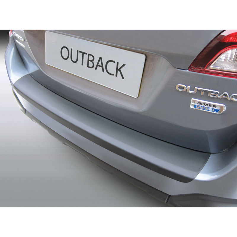RGM, Achterbumperbeschermer, ABS kunststof, past op Subaru Outback 2016-2019 Zwart