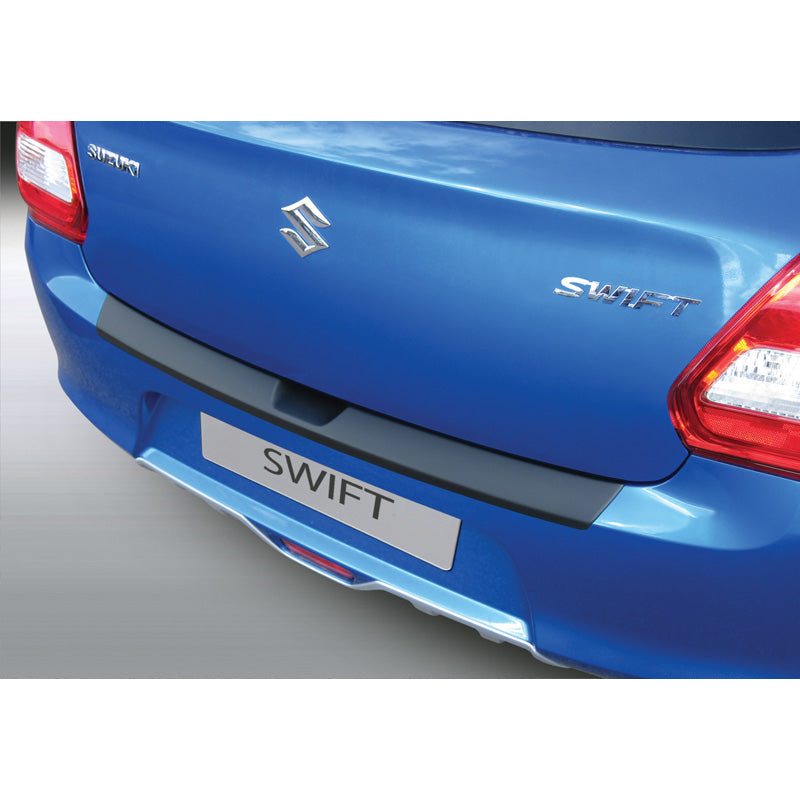 RGM, Rear bumper protector, ABS plastic, fits Suzuki Swift 6/2017- Black