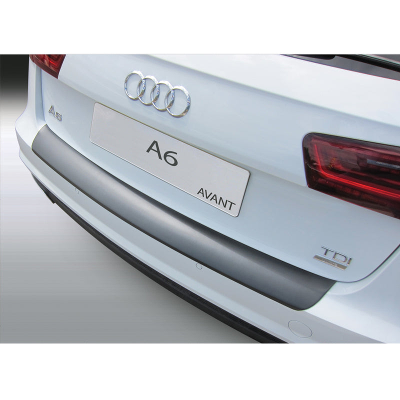 RGM, Achterbumperbeschermer, ABS kunststof, past op Audi A6 Avant 9/2014-8/2018 (excl. Allroad/S6/RS6) Zwart