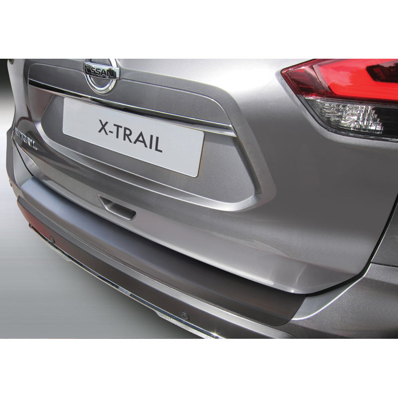 RGM, Rear bumper protector, ABS plastic, fits Nissan X-Trail 2017-2022 Black