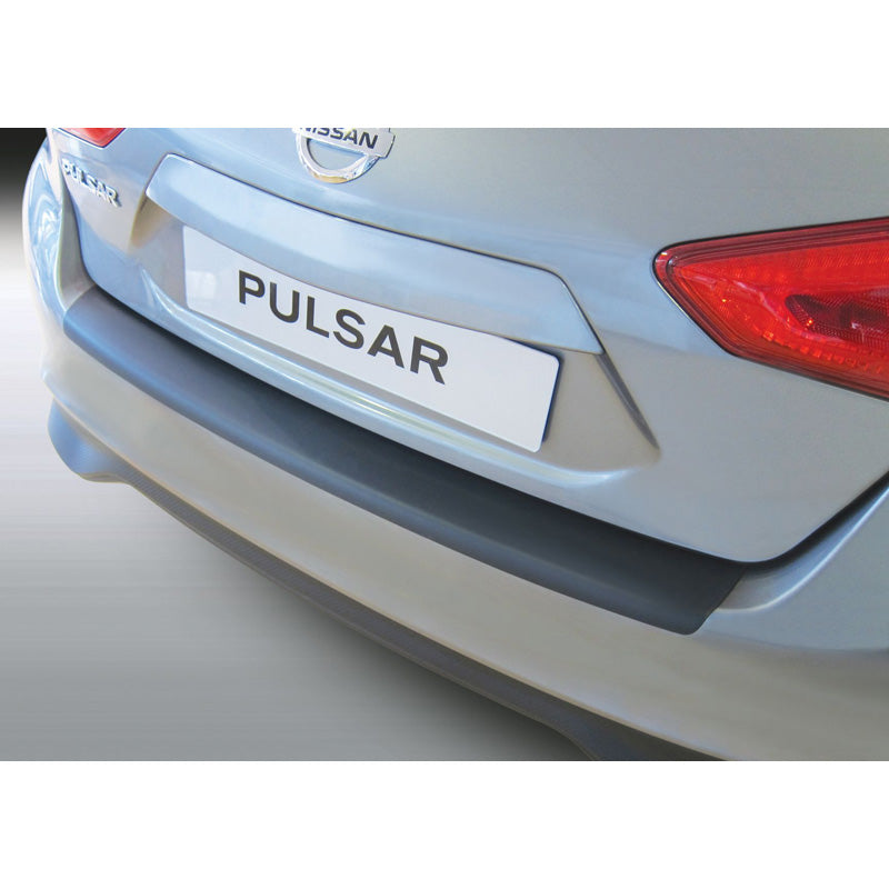 RGM, protection de pare-chocs arrière, plastique ABS, convient à Nissan Pulsar 2014-2018 Noir