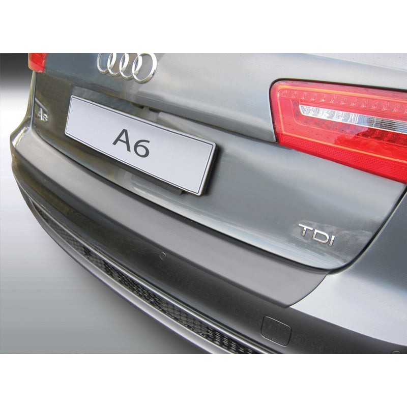 RGM, Achterbumperbeschermer, ABS plastic, geschikt voor Audi A6 Avant/Allroad 9/2011-8/2014 (excl. S6/RS6) Zwart
