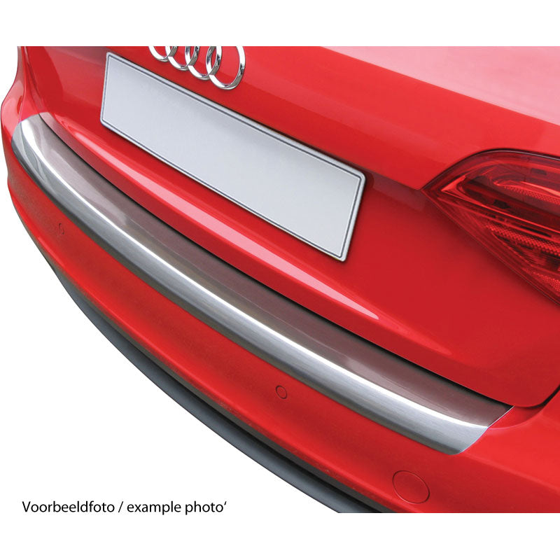 RGM, Achterbumperbeschermer, ABS kunststof, past op Kia Sorento 4x4 10/2012-12/2014 'Geborsteld alu' look