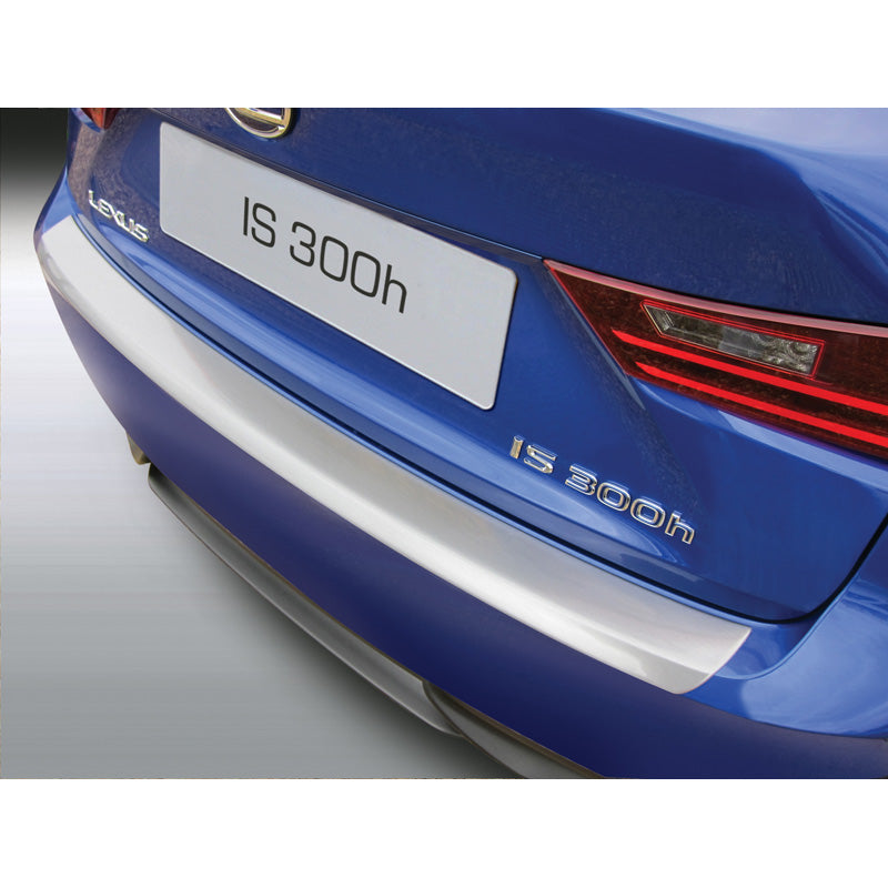 RGM, Rear bumper protector, ABS plastic, fits Lexus IS 2013-2016 Silver