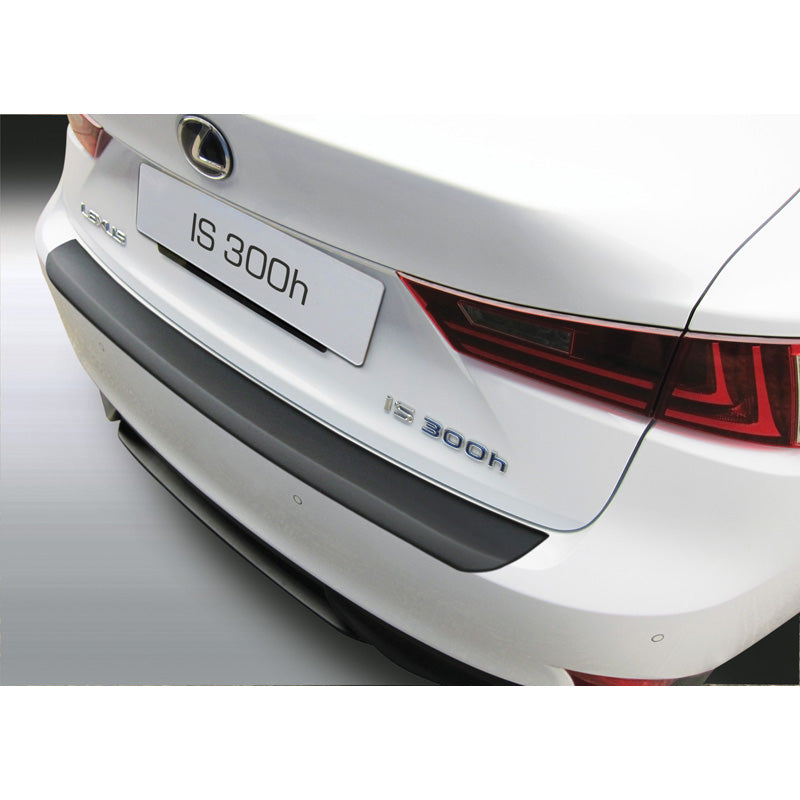 RGM, Rear bumper protector, ABS plastic, fits Lexus IS 2013-2016 Black