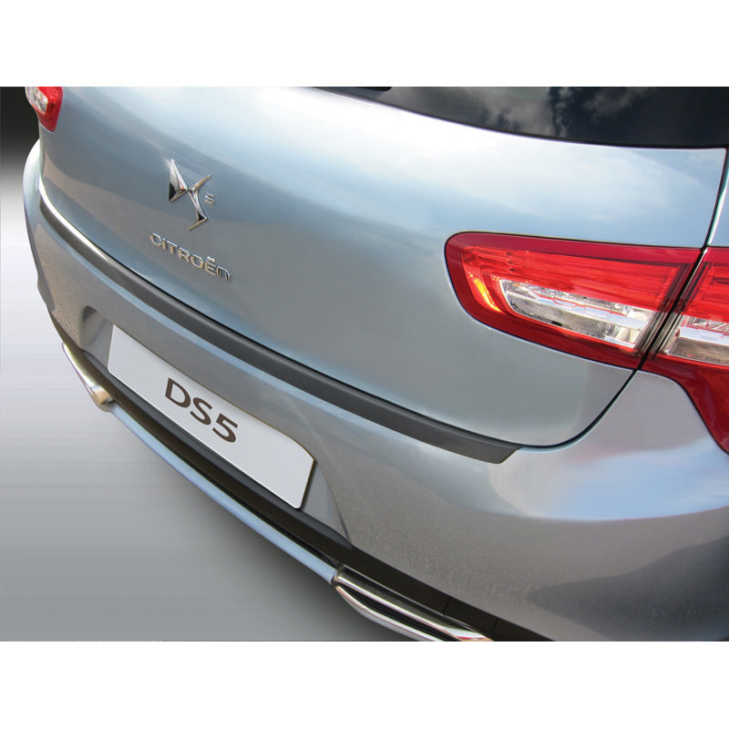 RGM, Rear bumper protector, ABS plastic, fits Citroën DS5 2/2012- Black