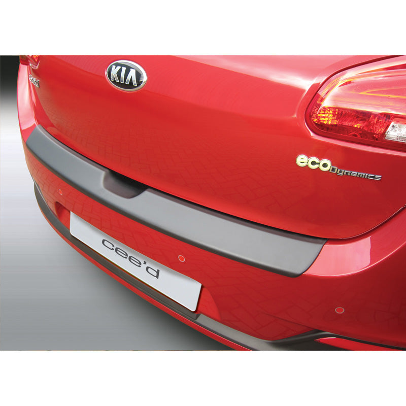 RGM, Achterbumperbeschermer, ABS-kunststof, past op Kia Cee'd 5 deuren 2012-2015 Zwart