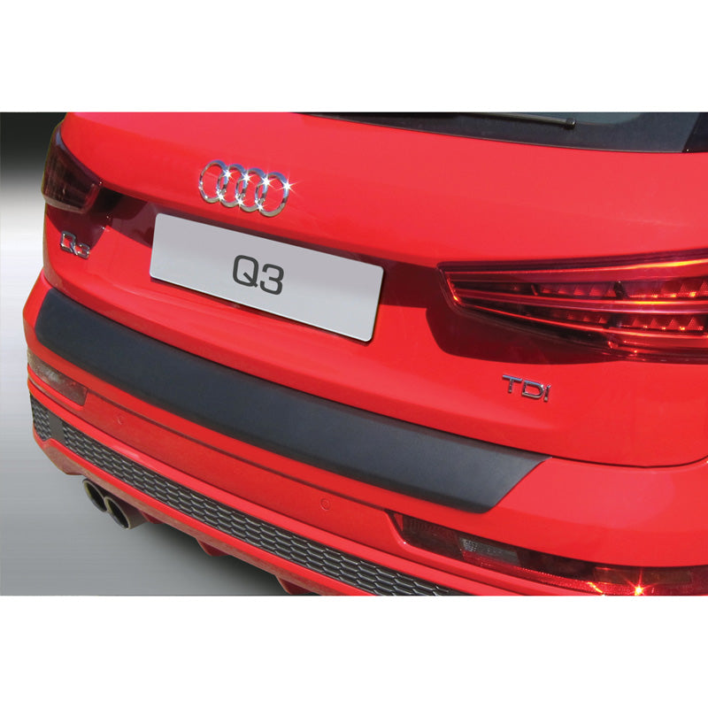 RGM, Achterbumperbeschermer, ABS kunststof, past op Audi Q3 & RSQ3 10/2011-10/2018 Black