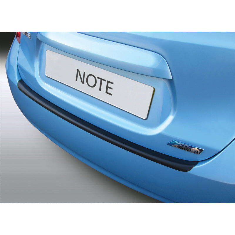 RGM, Achterbumperbeschermer, ABS-kunststof, past op Nissan Note 10/2013- Zwart