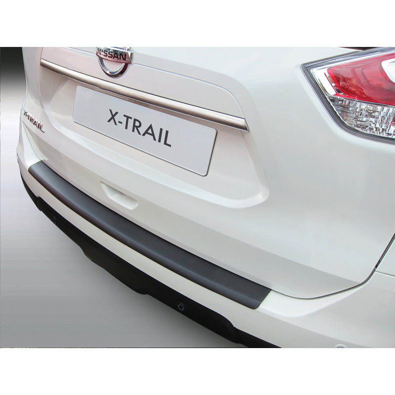 RGM, Rear bumper protector, ABS plastic, fits Nissan X-Trail 8/2014-7/2017 Black