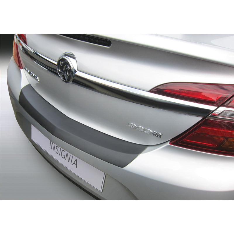 RGM, Rear bumper protector, ABS plastic, fits Opel Insignia 4/5 doors 10/2013-5/2017 Black