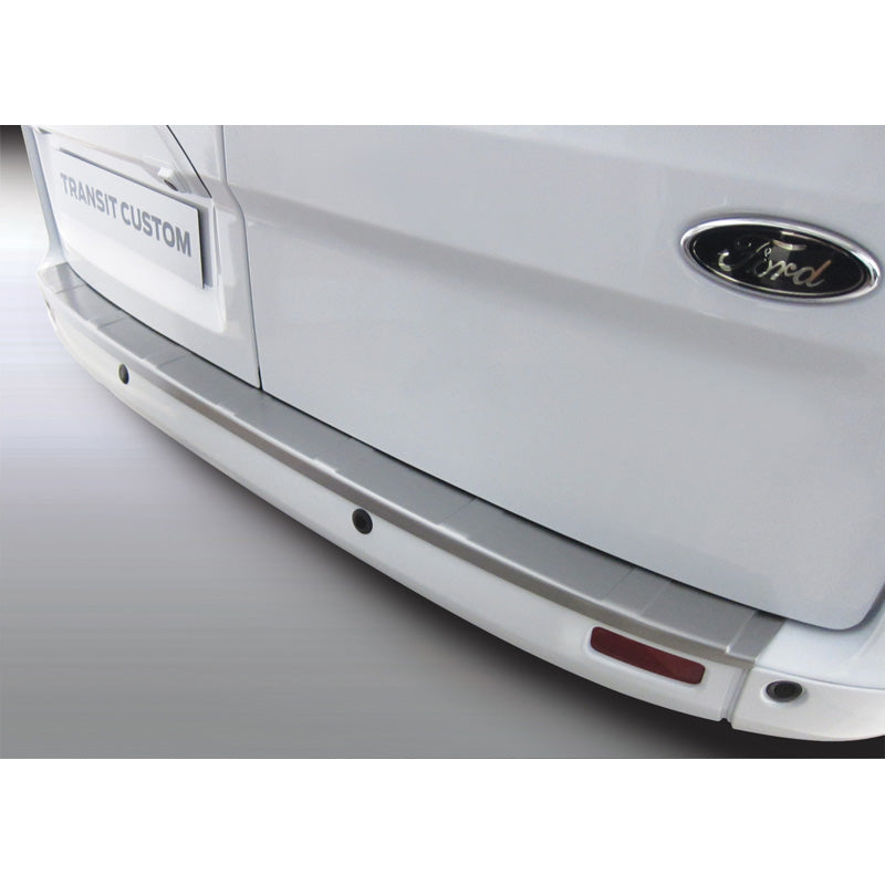 RGM, Rear bumper protector, ABS plastic, fits Ford Transit/Tourneo Custom 2014- Silver