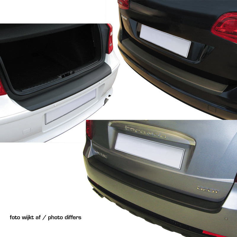 RGM, Achterbumperbeschermer, ABS kunststof, past op Ford Transit/Tourneo Custom 2014- Zwart