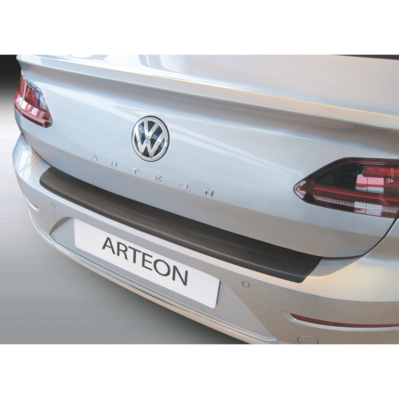 RGM, Rear bumper protector, ABS plastic, fits Volkswagen Arteon 2017-2020 Black