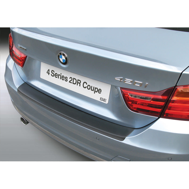 RGM, Rear bumper protector, ABS plastic, fits BMW 4-Series F32 SE/ES/Sport/Luxury 7/2013- Black