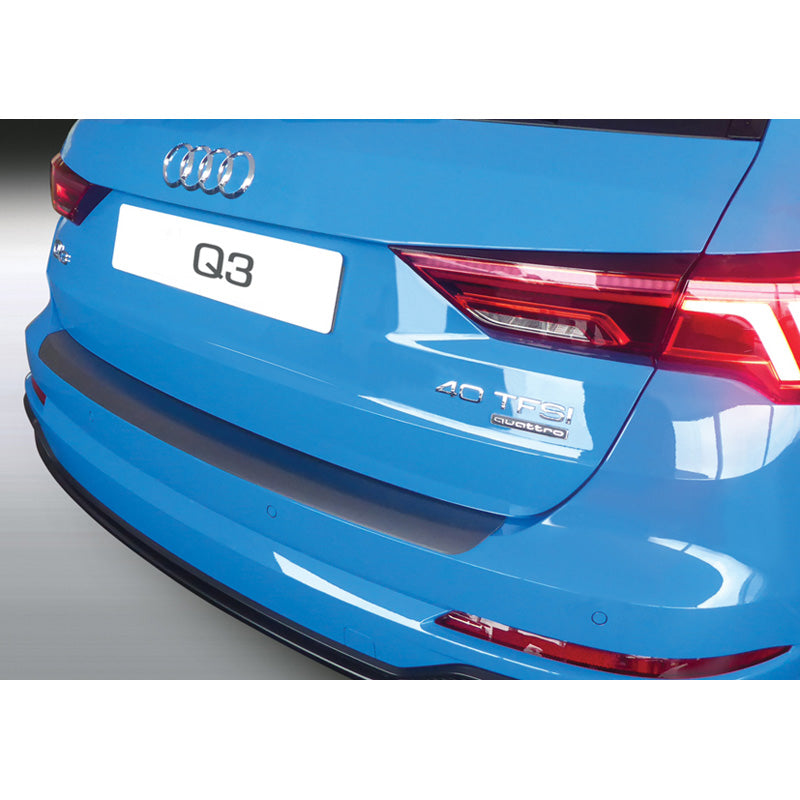 RGM, Rear bumper protector, ABS plastic, fits Audi Q3/RSQ3 (F3B) 2019- Black