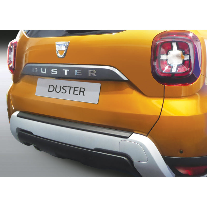 RGM, Protection de pare-chocs arrière, plastique ABS, convient pour Dacia Duster II 2018- Noir
