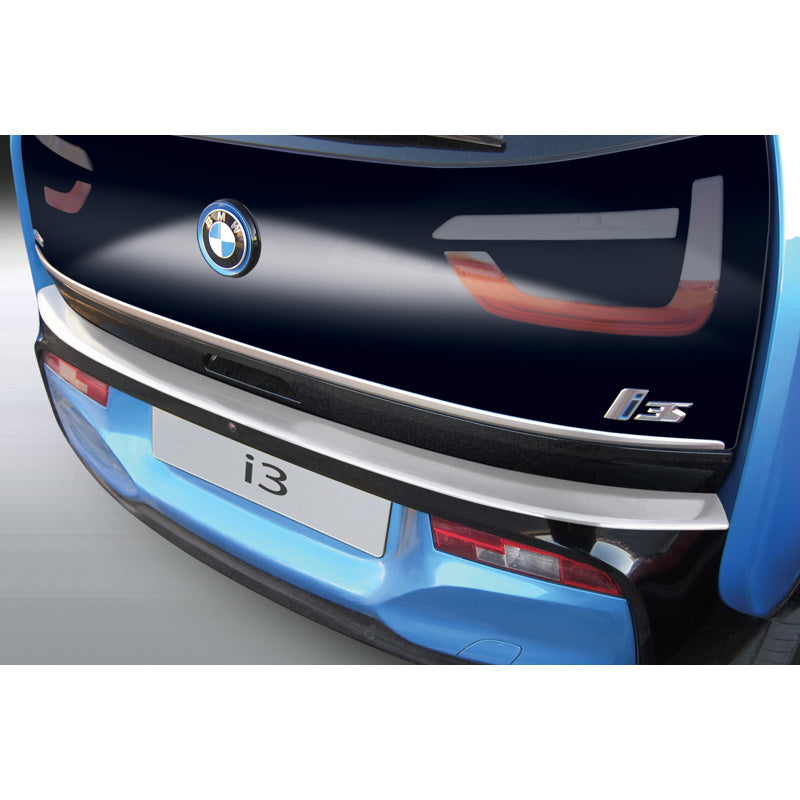 RGM, protection de pare-chocs arrière, plastique ABS, compatible avec BMW i3/i1S 11/2017- Noir