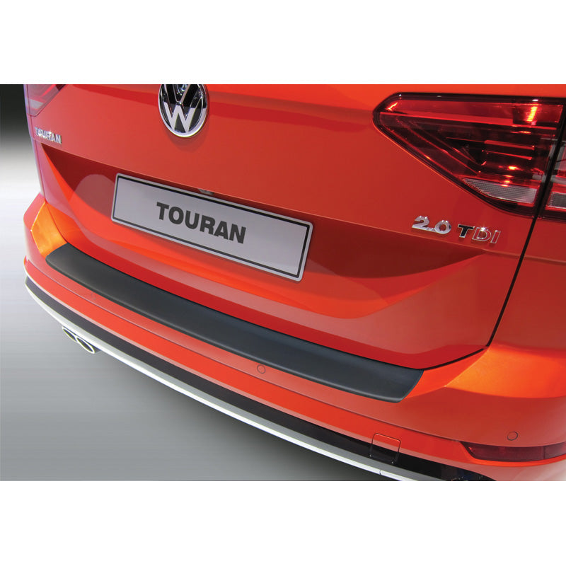 RGM, Achterbumperbeschermer, ABS kunststof, past op Volkswagen Touran 9/2015- Zwart