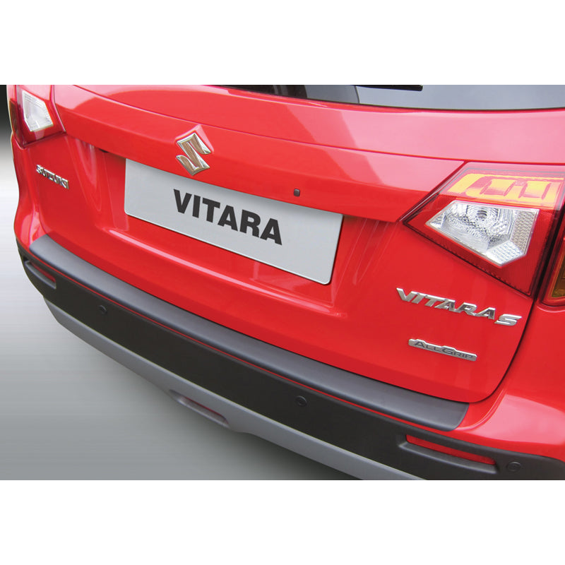 RGM, protecteur de pare-chocs arrière, plastique ABS, compatible avec Suzuki Vitara 2015- Noir