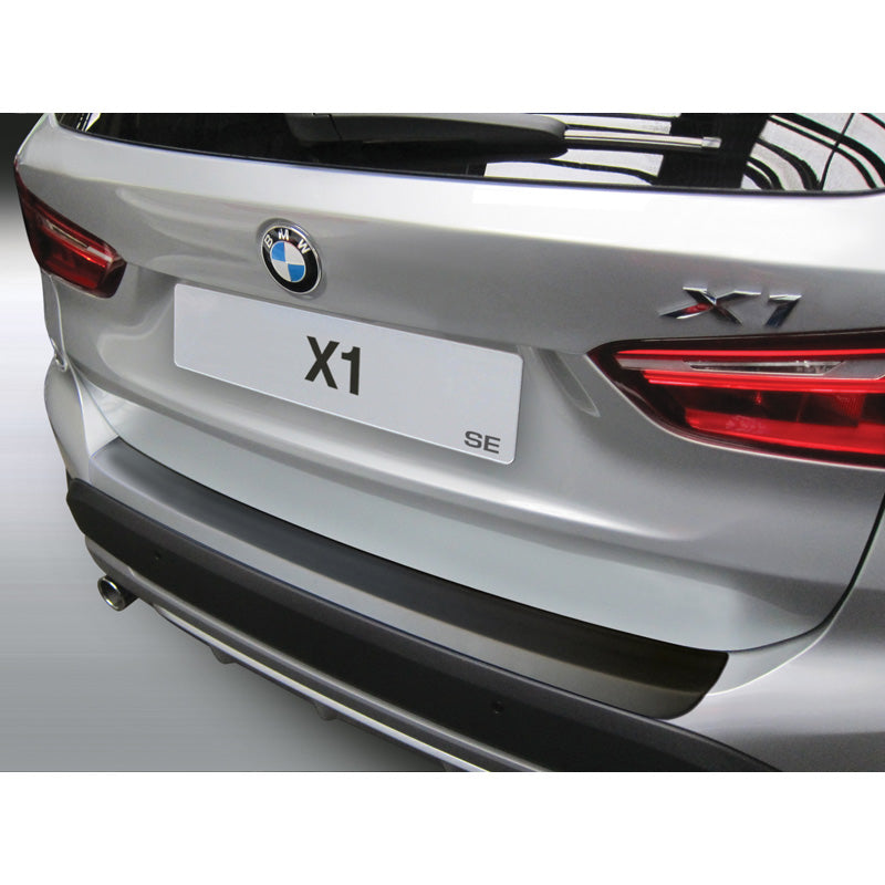 RGM, Rear bumper protector, ABS plastic, Fits BMW X1 F48 Sport/X-Line 10/2015-8/2019 Black