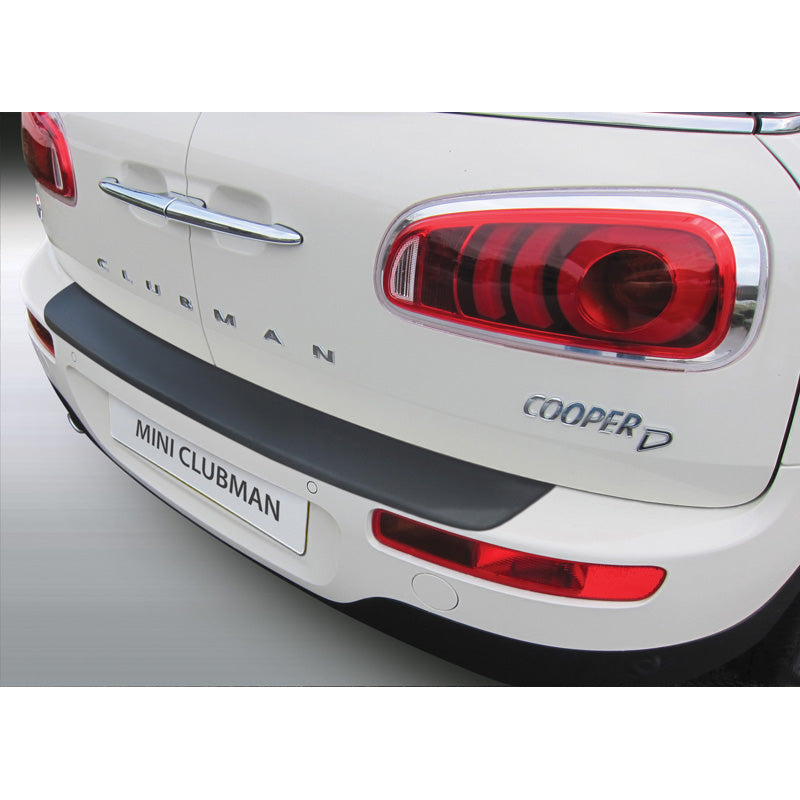 RGM, achterbumperbeschermer, ABS-kunststof, past op Mini Clubman F54 11/2015- Zwart