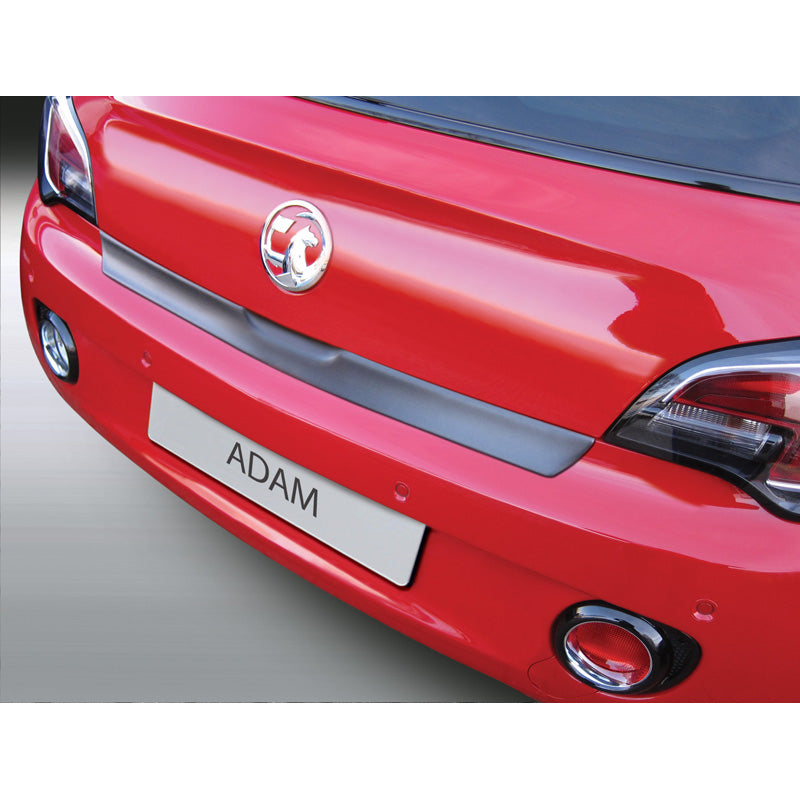 RGM, achterbumperbeschermer, ABS-kunststof, past op Opel Adam 2013- Zwart