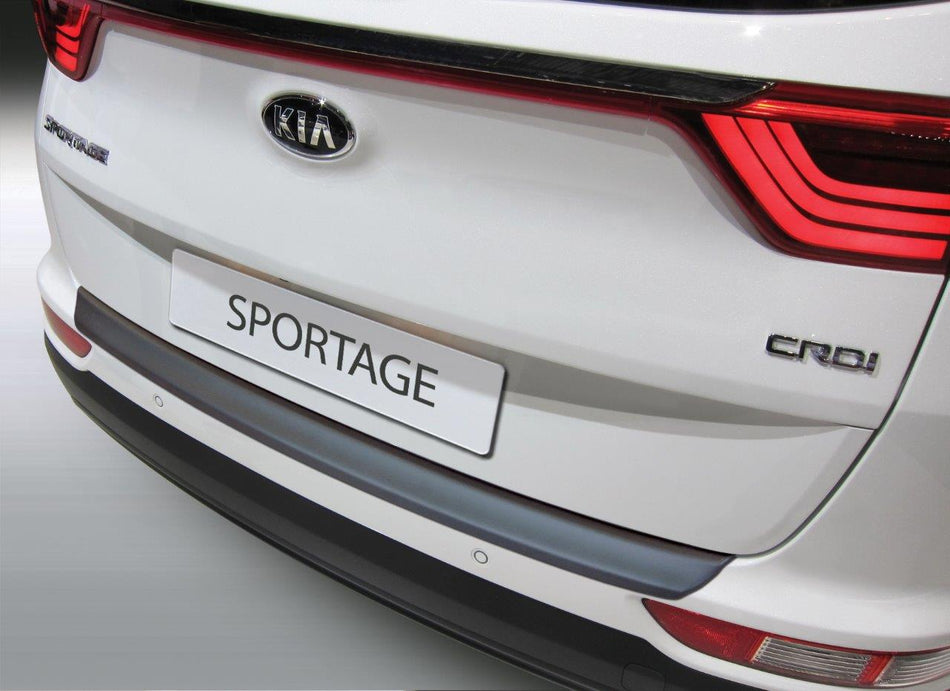 RGM, Rear Bumper Protector, ABS, Black, Fits Kia Sportage IV (2016-2018)
