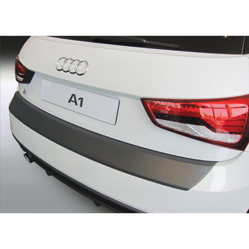 RGM, Rear bumper protector, ABS plastic, fits Audi A1 S-Line & S1 Facelift 1/2015-10/2018 Black