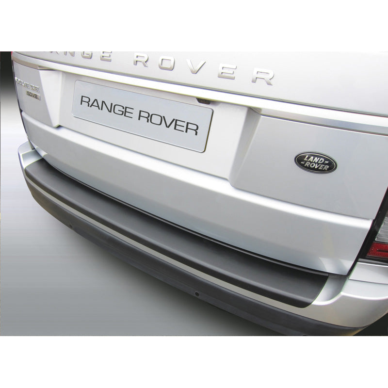 RGM, protège-pare-chocs arrière, plastique ABS, compatible avec Range Rover 2013-2017 Noir