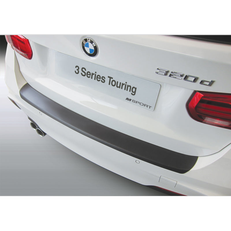 RGM, Rear bumper protector, ABS plastic, fits BMW 3-Series F31 Touring 2012-2019 'M-Sport' Black
