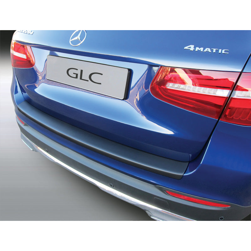 RGM, Protection de pare-chocs arrière, plastique ABS, convient à Mercedes GLC 4x4 SE/Sport/AMG 2016-2019 Noir