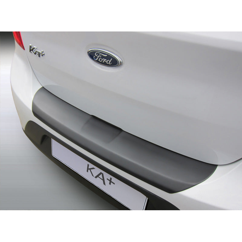 RGM, Protection de pare-chocs arrière, plastique ABS, convient à Ford Ka+ 10/2016-2/2018 Noir
