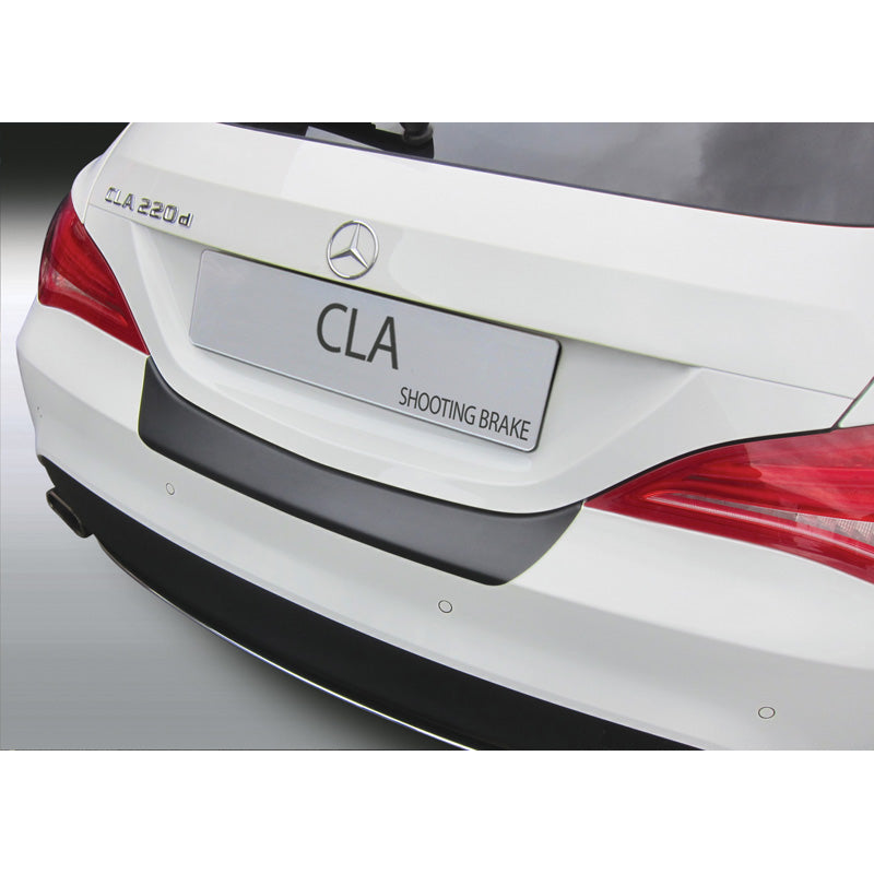 RGM, Achterbumperbeschermer, ABS, Zwart, Past op Mercedes CLA Shooting Brake Sport/250 AMG Line 2015-2018