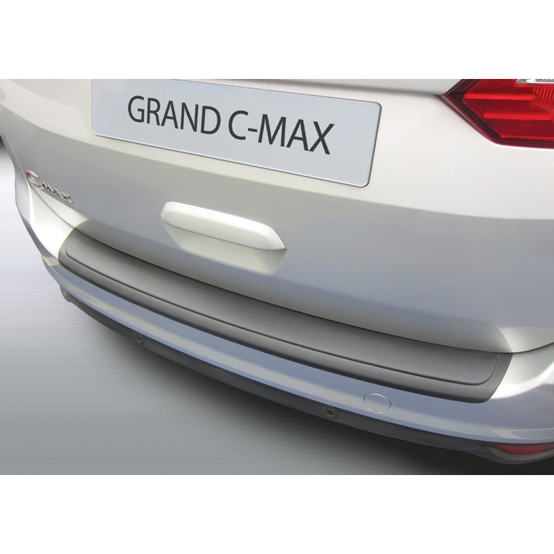 RGM, Achterbumperbeschermer, ABS kunststof, geschikt voor Ford Grand C-Max 2015-2019 Zwart