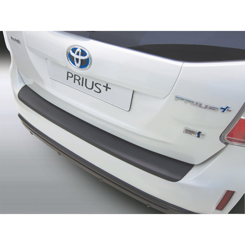 RGM, Rear bumper protector, ABS plastic, fits Toyota Prius 2/2015- 'Ribbed' Black