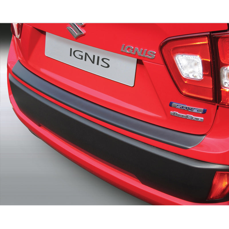 RGM, Protection de pare-chocs arrière, plastique ABS, convient à Suzuki Ignis 2016-2020 Noir