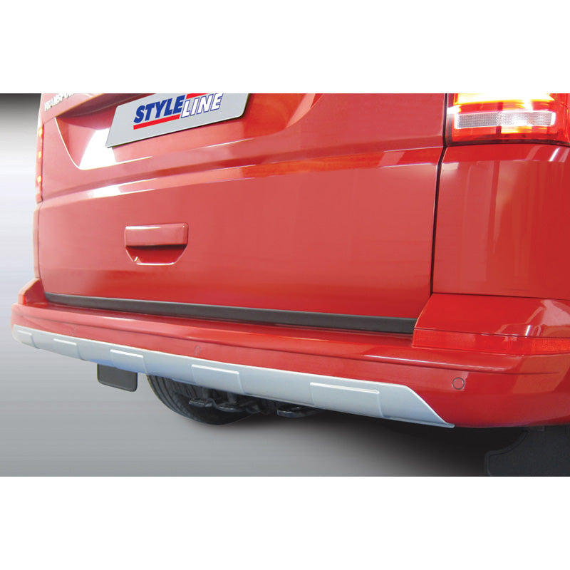 RGM, Rear bumper skirt 'Skid-Plate', fits Volkswagen Transporter T6 2015-2020 & T6.1 2020- (with tailgate) Silver