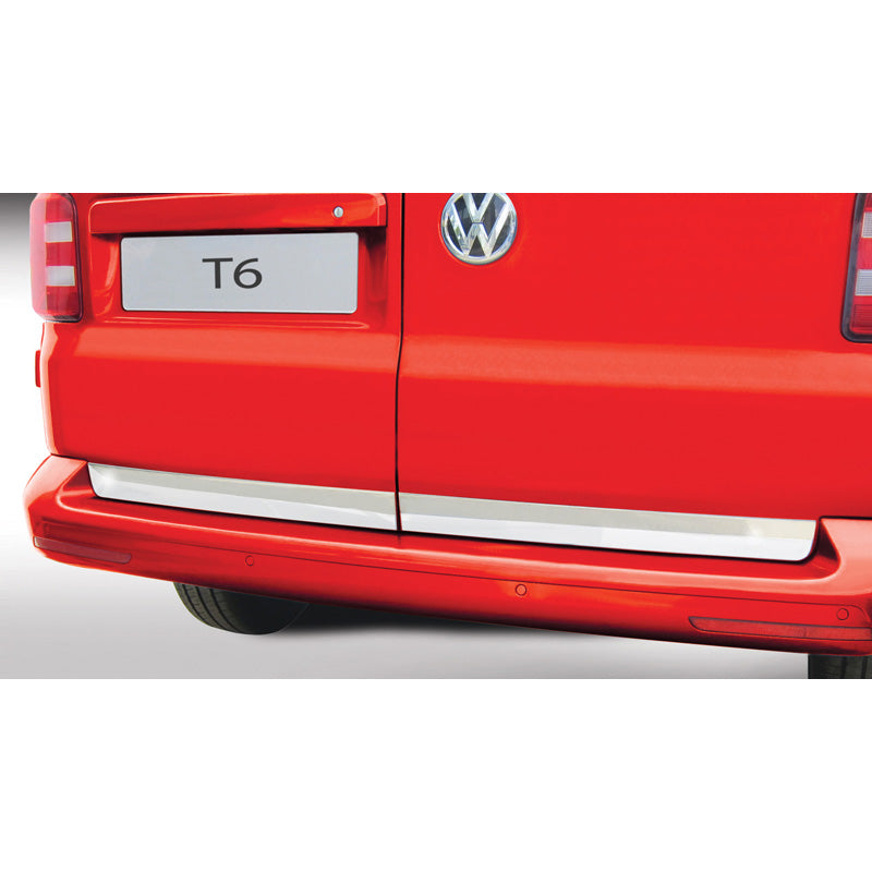 RGM, roestvrijstalen sierlijst voor de achterklep, past op Volkswagen Transporter T5 2003-2015 & T6 2015- (2 achterdeuren)