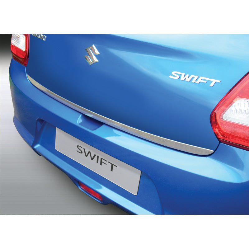RGM, roestvrijstalen kofferbakinstaplijst, past op Suzuki Swift IV 5-deurs incl. Sport 5/2017-