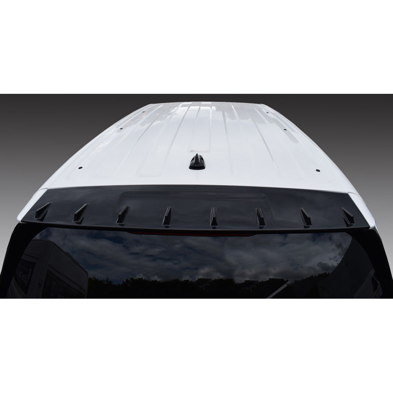 RGM, Roof spoiler, Fits Volkswagen ID.Buzz 2022- (Bus/Cargo) (models with rear hatch) - Black (ABS)