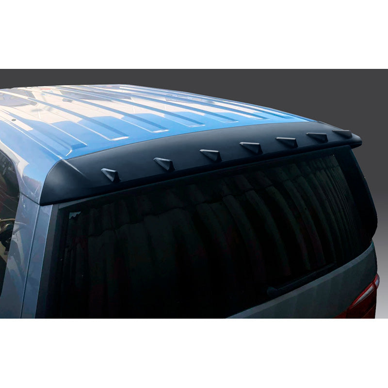 RGM, Roof spoiler, Fits Volkswagen T7 Multivan 2022- (Bus/Cargo) (models with rear hatch) - Gloss Black (ABS)