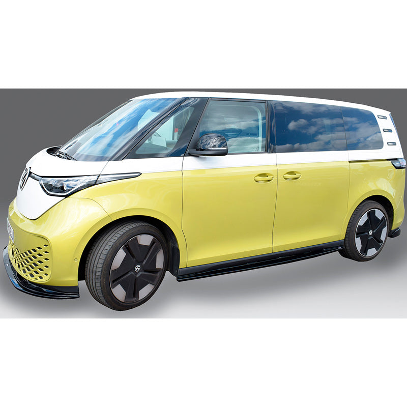 RGM, set sideskirts, past op Volkswagen ID. Buzz & ID. Buzz Cargo 2022- - Glanzend zwart (ABS)