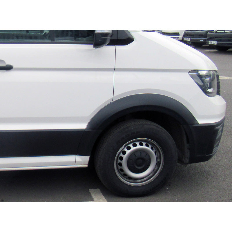 RGM, Set Wheel arch extensions, fits Volkswagen Crafter 2017- / Man TGE 2017- (Short & Long wheel base) - Black