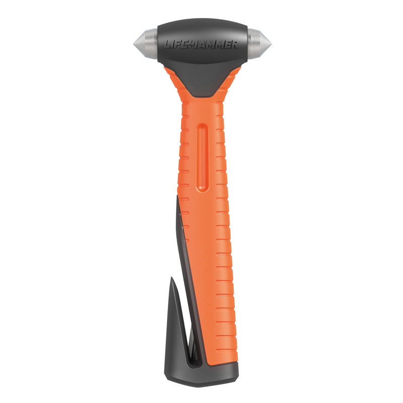 Lifehammer, brise-vitre et coupe-ceinture de sécurité - double marteau en acier au carbone