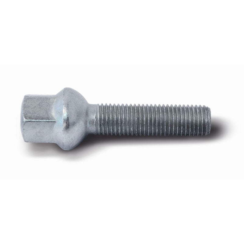 H&R, boulon de roue à tête ronde R12 M12x1.50 - longueur 35 mm (p. ex., compatible avec Mercedes)