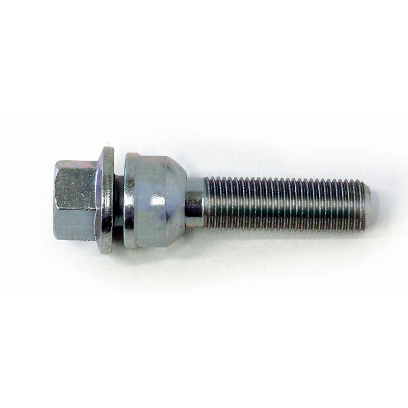 H&R, Boulon de roue à tête ronde avec cône mobile R14 M14x1.50 - longueur 42mm (par ex., compatible avec Audi Q3, Q5)