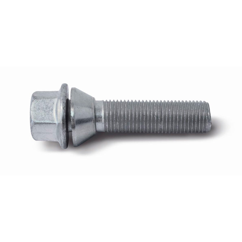 H&R, boulon de roue à tête conique avec cône mobile M14x1.50 - longueur 43 mm (p. ex., convient pour BMW, Volvo)