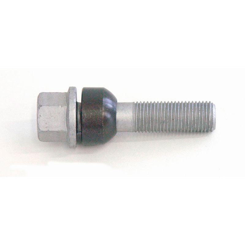 H&R, Wheel bolt Round-Head with movable cone R14 M14x1.50 - length 49mm (e.g., fits Porsche)