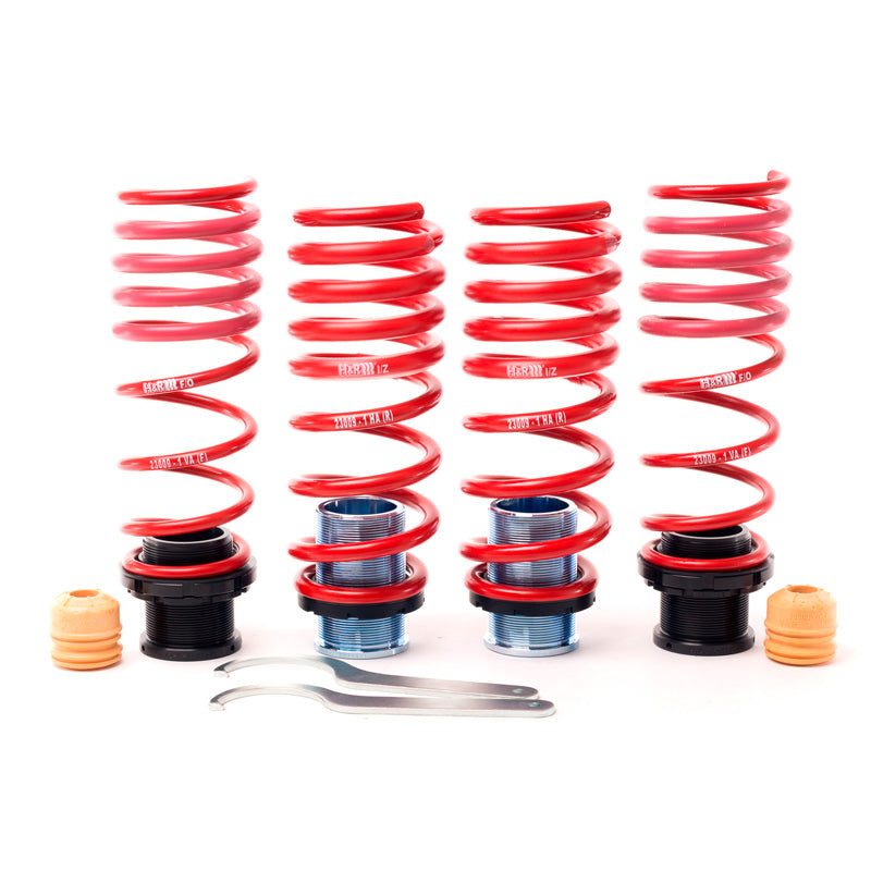H&R, in hoogte verstelbaar veersysteem, past op Porsche 911 Carerra 4(S)/Carrera 4 GTS 4WD 2014- FA15-35/RA20-40mm